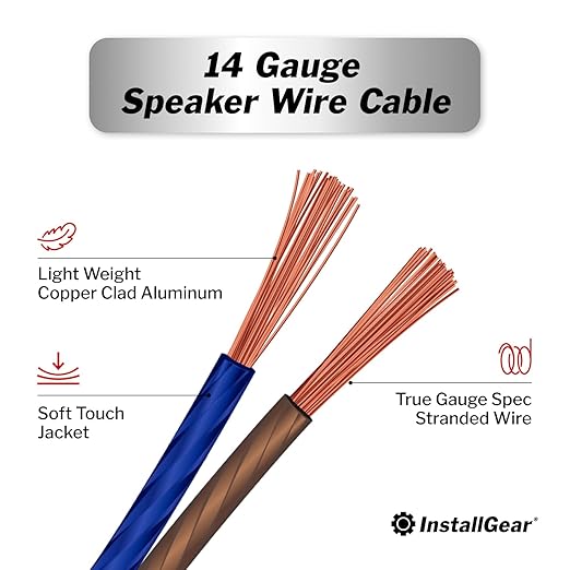 InstallGear 100ft 14 Gauge Speaker Wire - Image 2