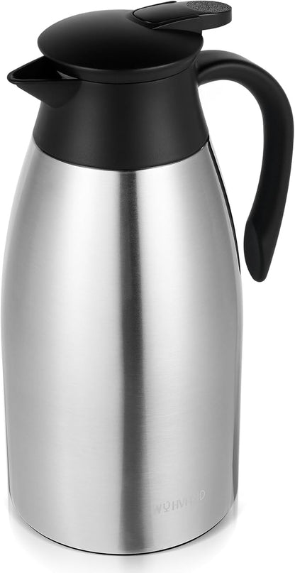 68 Oz Thermal Coffee Carafe, Stainless Steel Insulated Vacuum coffee crafts to by WYHVAND