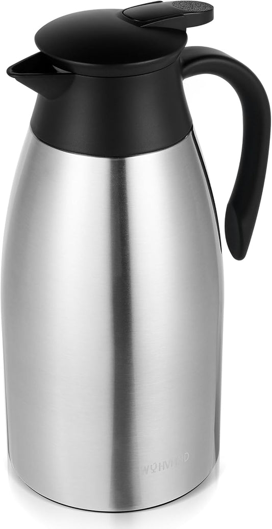 68 Oz Thermal Coffee Carafe, Stainless Steel Insulated Vacuum coffee crafts to by WYHVAND