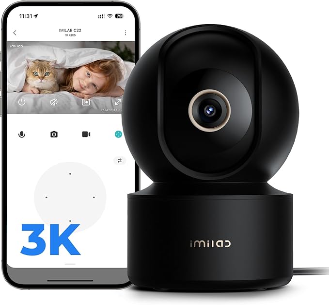 IMILAB C22 3K Security Indoor Camera by IMILAB