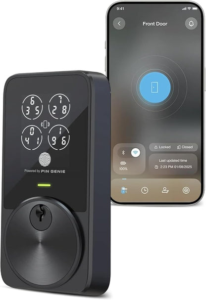 Lockly PIN Genie Pro Zeno Series Smart Lock, Keyless Entry Door Lock by Lockly
