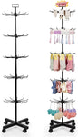 Exttlliy 5-Tier Metal Spinning Display Stand Rack by Exttlliy
