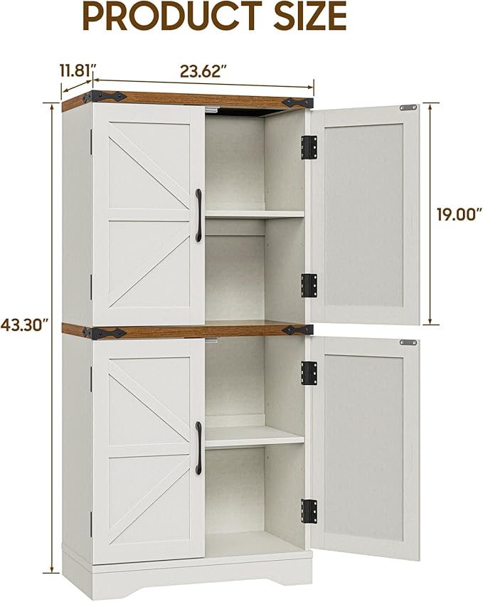 Farmhouse Floor Storage Cabinet - Image 2