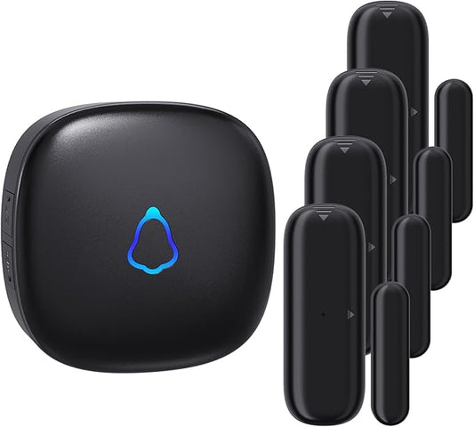 Door Chime, METAK Wireless Door Open Contact Sensor Alarm by METAK