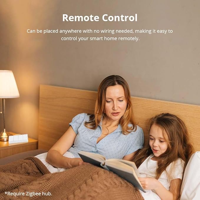Wireless Zigbee Smart Button, 4-Way Remote Control Button Switch - Image 6