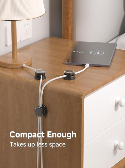 Magnetic Cable Clips, Adjustable Cord Holder Management, Adhesive Wire Keeper - Image 7