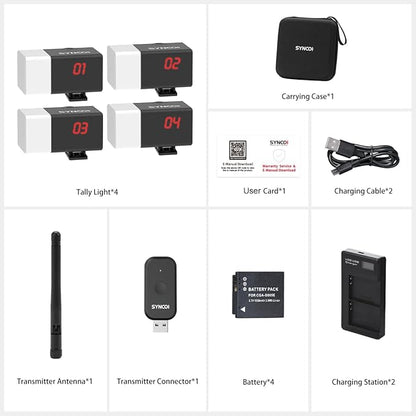 SYNCO Wireless Tally Light Camera Eye CE3 System - Image 3