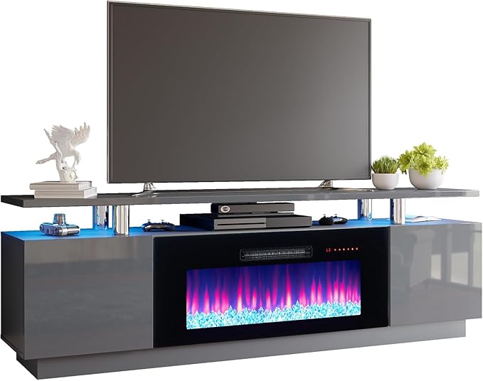AMERLIFE Fireplace TV Stand - Image 8