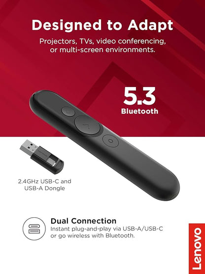 Lenovo Laser Rechargeable Presentation Remote, Digital & Laser Pointer - Image 8