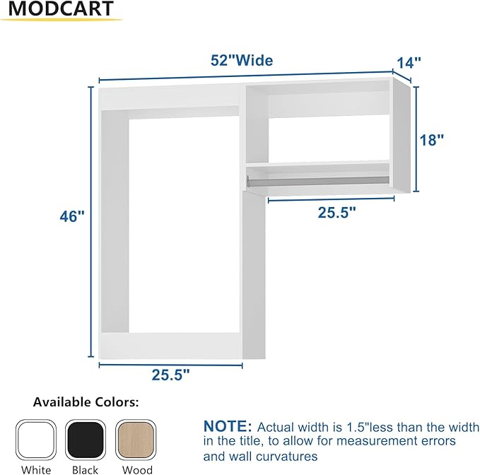 Modular Closet System, Wood Tower Closet Storage - Image 2