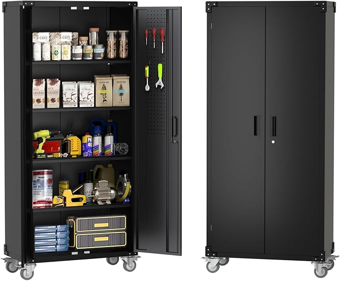 GarveeHome Metal Storage Cabinet by GarveeHome