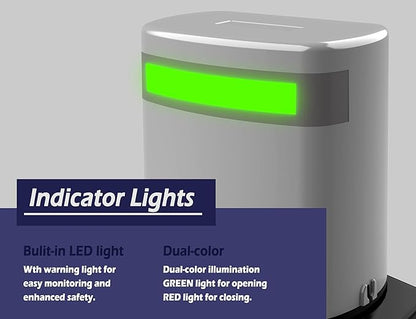 Blütezeit 1400lb Sliding Gate Opener, Solar Power | WiFi Control | Built-in - Image 6