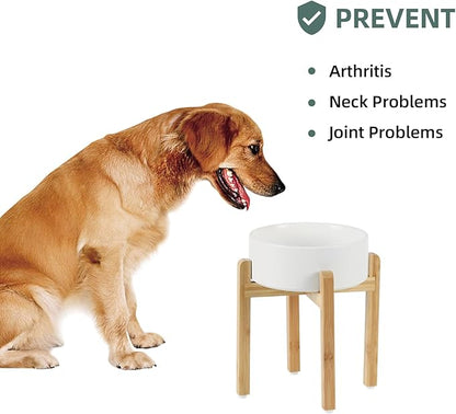 Ceramic Raised Dog Bowl Set, Elevated Dog Bowl - Image 5