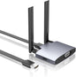 Wireless HDMI Display Dongle Adapter, Wireless Transmitter, 4K Decoding 5G/2.4G by HOME