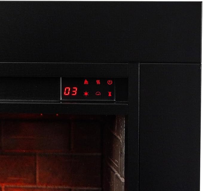 Modern Ember Uptown 33" Smart Electric Fireplace Insert - Image 9