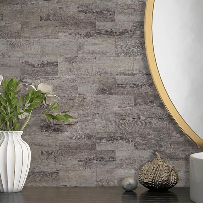 AULIGET Peel and Stick Backsplash PVC Tile, 4 Pieces - Image 4
