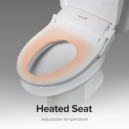 SmartBidet® SB-1200 Luxury Advanced Electric Smart Bidet Elongated White Toilet - Image 12