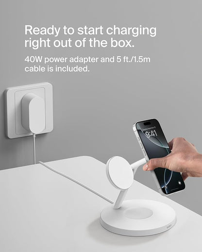 Belkin MagSafe-Compatible Charger, 3-in-1 Wireless Charging Station, - Image 7