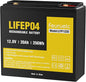12V 20Ah Deep Cycle LiFePO4 Battery, 12 volt lithium phosphate battery by Saveupto50onFeuruetc