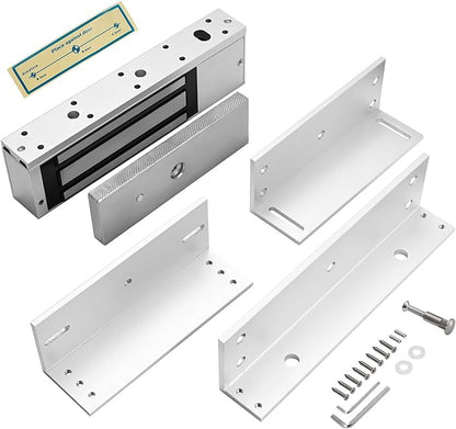 Electric Magnetic Lock with Z and L Bracket 500KG 1200LBS Holding Force by NCLTHS