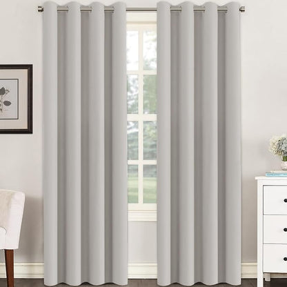 H.VERSAILTEX Premium Blackout Thermal Insulated Room Darkening Curtains by HVERSAILTEX
