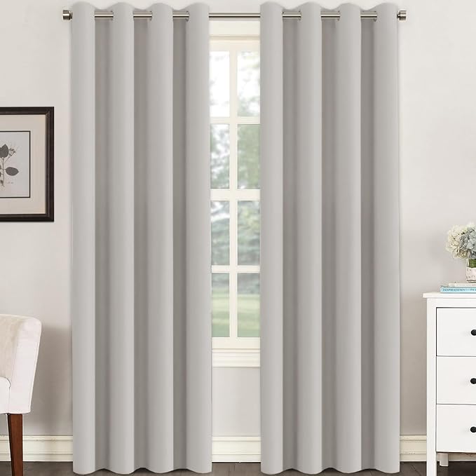 H.VERSAILTEX Premium Blackout Thermal Insulated Room Darkening Curtains by HVERSAILTEX