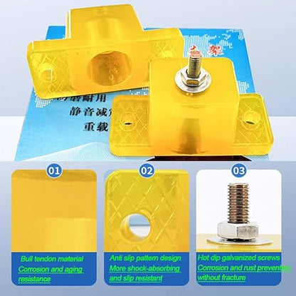 Anti Vibration Pad Air Conditioner Base, Noise Reduction and Shock Absorption - Image 5