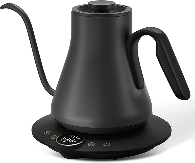 Cocinare FLOW B9 Gooseneck Electric Kettle, Precise Temperature Control by Cocinare