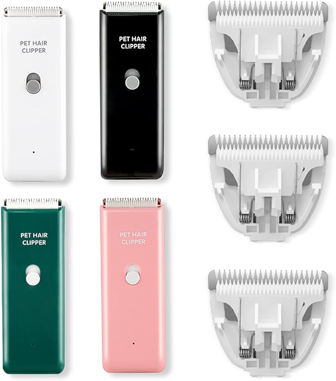 Replacement for Pet Clippers, 3 Packs Replacement Blades for Waterproof by Tileon