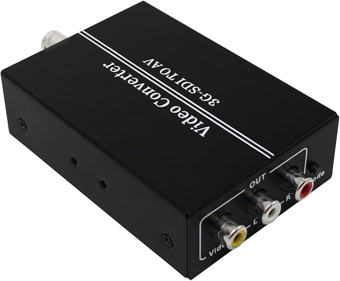 HDSUNWSTD HD 3G SDI to AV CVBS Video Converter Support 1080P L/R Audio Output - Image 4