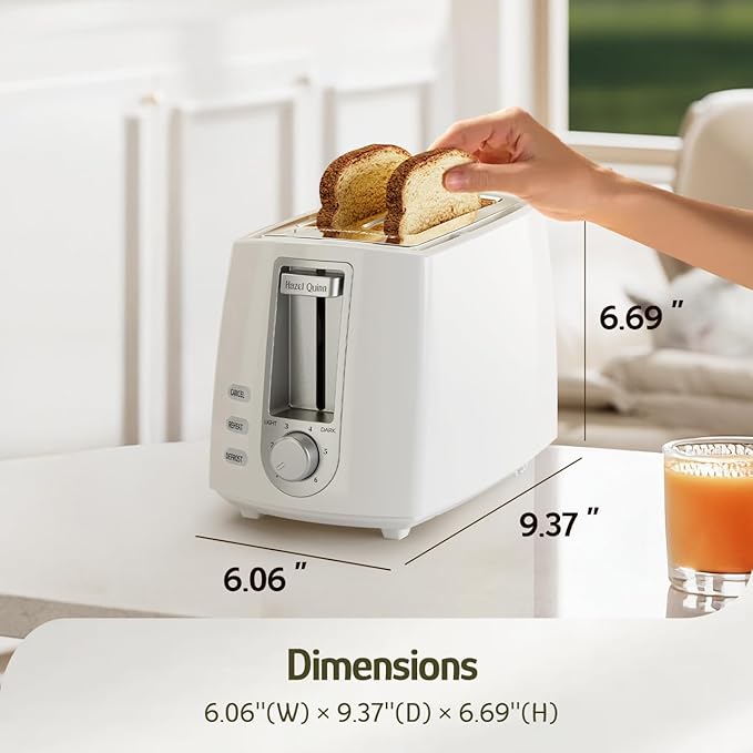 Hazel Quinn 2-Slice Compact Toaster - Image 8