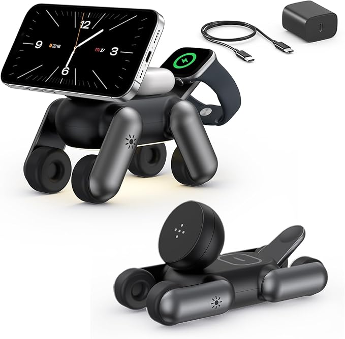 3 in 1 Wireless Charging Station by Bolvunes