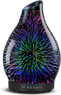 120ML Essential Oil Diffuser, 3D Glass Aromatherapy Diffuser by JOYOLO