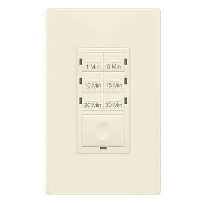 ENERLITES 30-Minute Countdown Timer Switch, 1-5-10-15-20-30 Min, by Enerlites