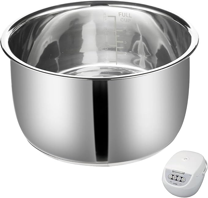 Replacement Rice Cooker 5.5 Cup Inner Pot Only Compatible by Unknown
