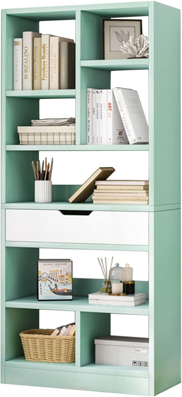 IOTXY Wooden Open Shelf Bookcase by IOTXY