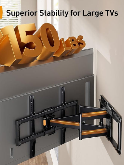 Perlegear UL-Listed Full Motion TV Wall Mount - Image 5
