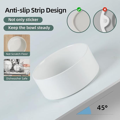 Ceramic Raised Dog Bowl Set, Elevated Dog Bowl - Image 3