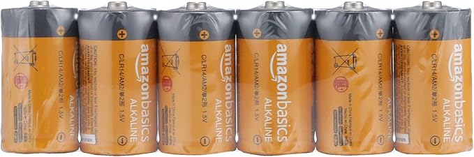 Amazon Basics C Cell All-Purpose Alkaline Batteries, 5-Year Shelf Life - Image 5