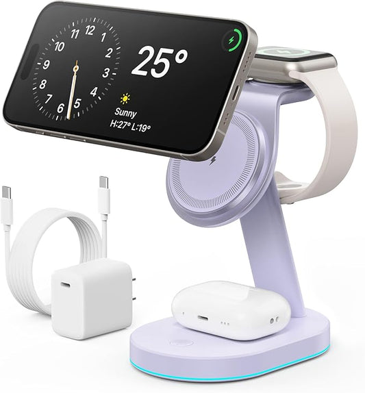 3 in 1 Wireless Charger Charging Station by AONIMI