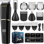 PRITECH Beard Trimmer for Men, 6 in 1 Hair Clippers Kit, Precision Cordless by PRITECH
