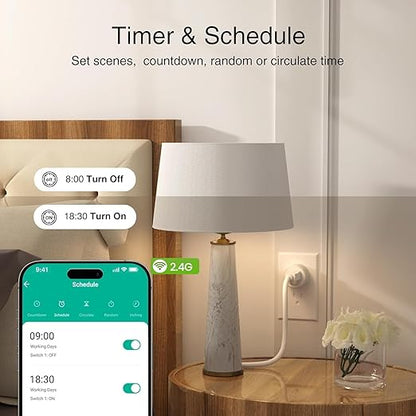 GHome Smart Plug, WiFi Smart Plugs Work - Image 6