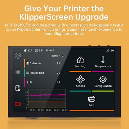 BIGTREETECH Upgrade PITFT50 V2.1 Graphic Smart Display DSI Interface 5 inch LCD - Image 2