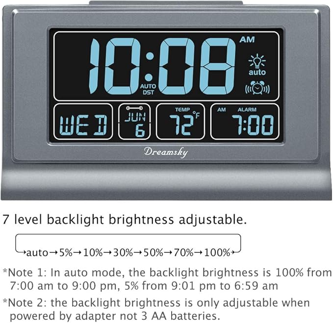 DreamSky Digital Alarm Clock - Image 2