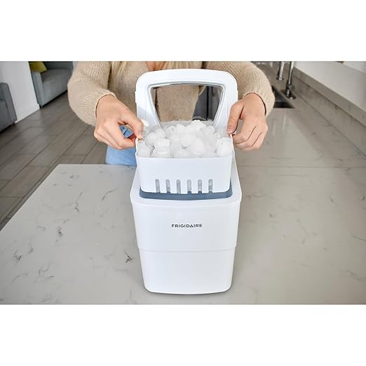 Frigidaire EFIC108 Counter top Portable, 26 lb per Day Compact Ice Maker Machine - Image 14