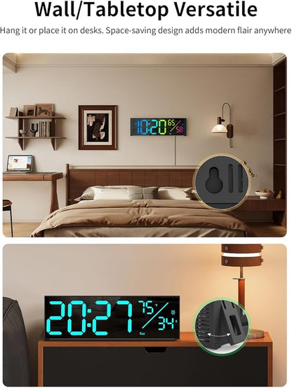 Digital Wall Clock, Large Display Digital Clock - Image 6