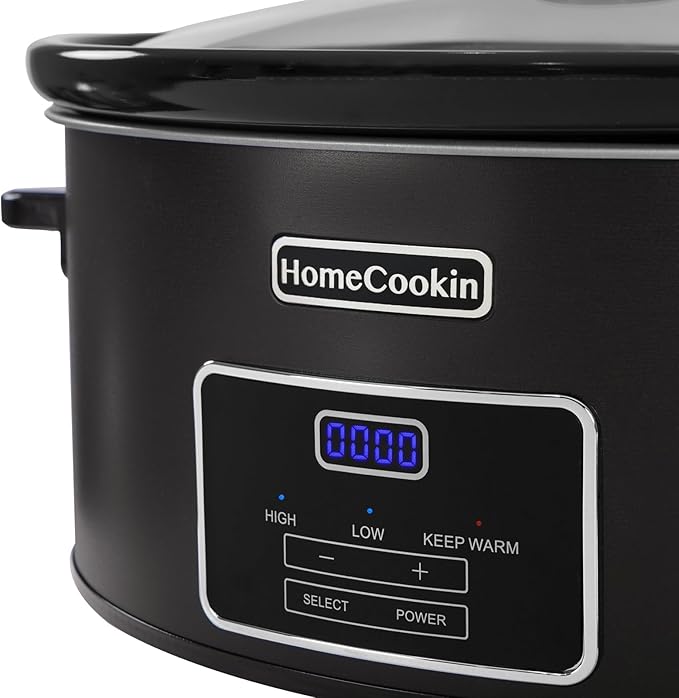 HOMECOOKIN 8 Quart Programmable Slow Cooker, Kitchen Appliances, Perfect - Image 2