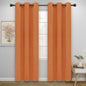 Easy-Going Blackout Curtains for Bedroom, Solid Thermal Insulated Grommet and by Easy-Going