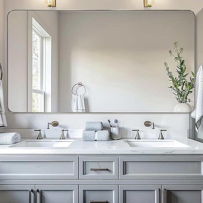 ANDY STAR Chrome Bathroom Mirrors - Image 2