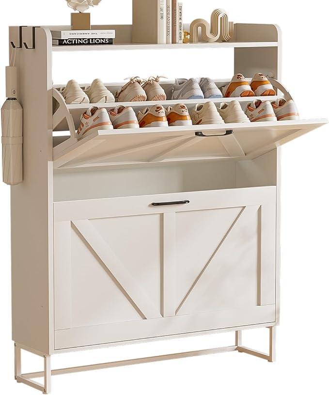 EOYUTLLY Shoe Cabinet for Entryway - Image 9